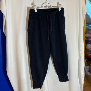 Fabletics women’s cropped joggers, size large